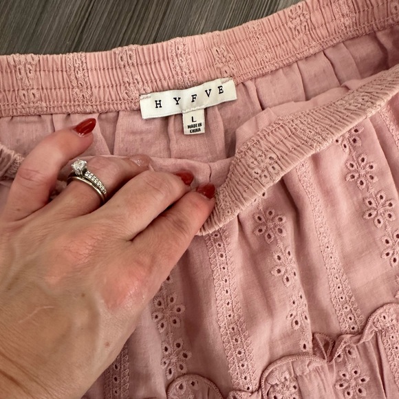 HYFVE Blush Off-Shoulder Skirt Set - Picture 5 of 7